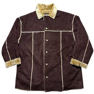 Schott Bros men’s XL rancher coat dark brown